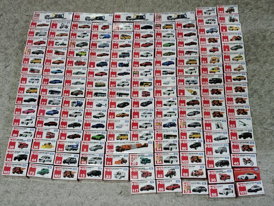トミカ161台 まとめ売り 未開封