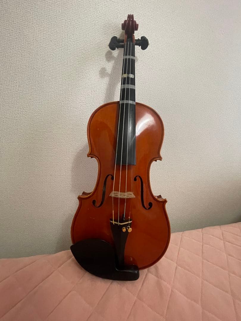 木製バイオリン 4弦 スタンド付き