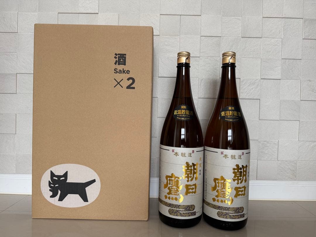 特撰朝日鷹 日本酒 1.8L 2本セット