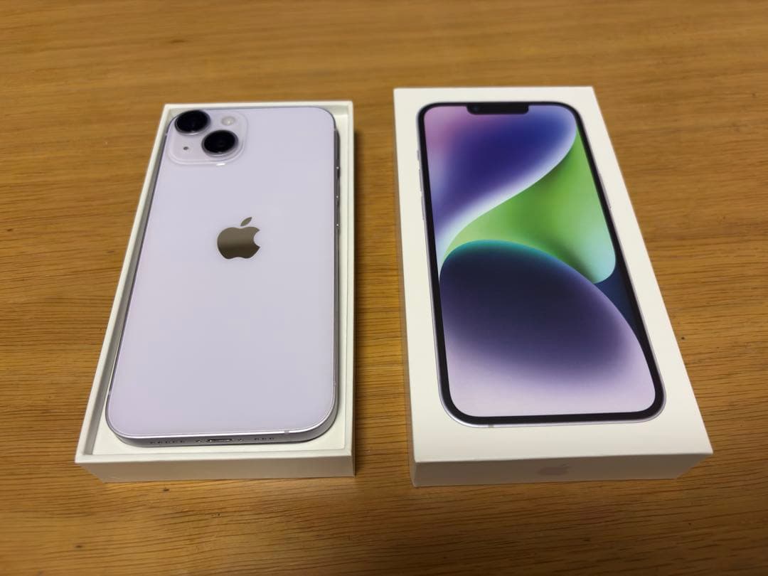 Apple iPhone 14 パープル 本体