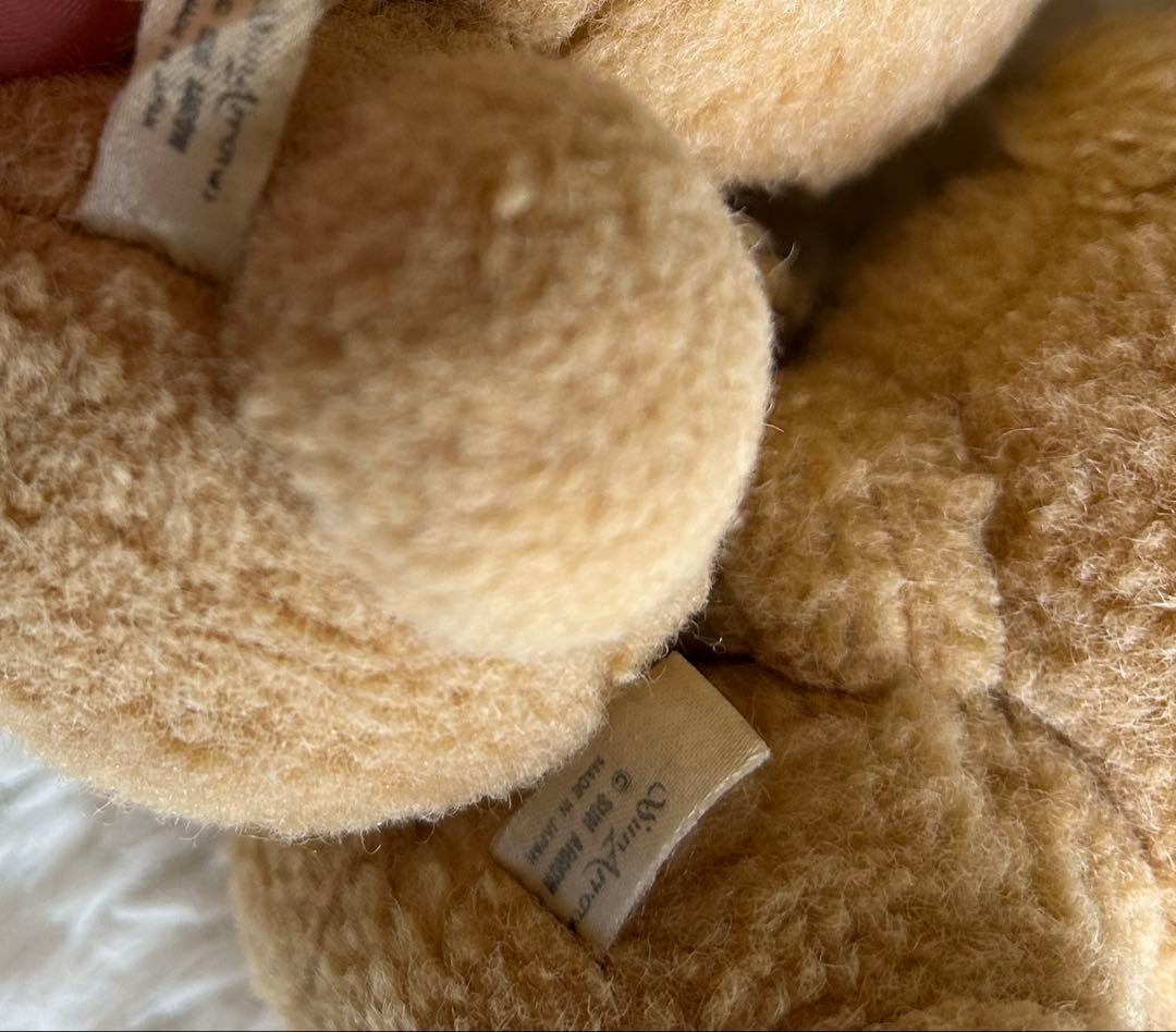 当時物　サンアロー　くまぬいぐるみ　昭和レトロ　1985年-1990年