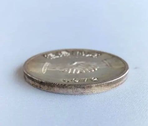 沖縄復帰記念純銀メダル1972年　自由と平和への願いをこめて　ケース付き