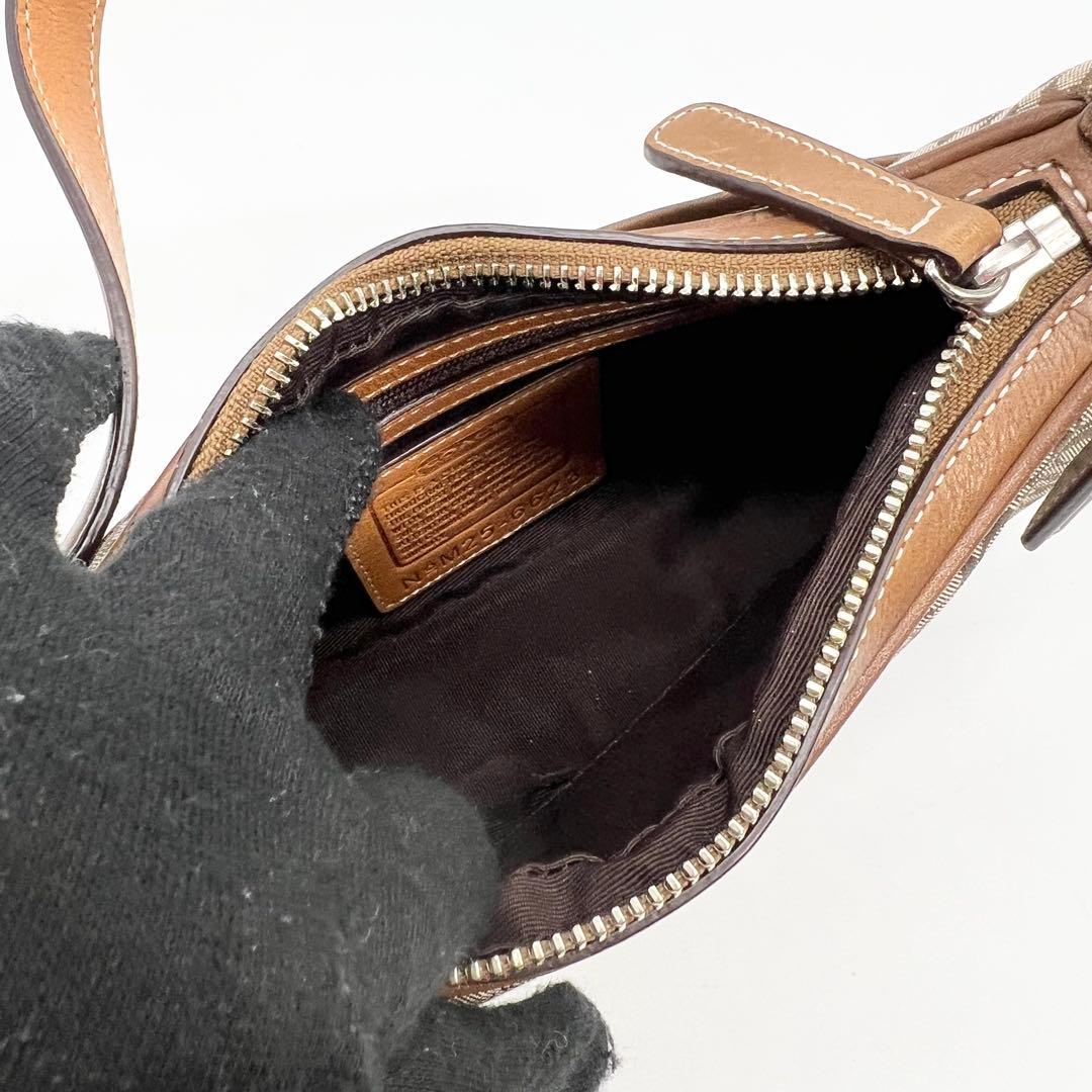 バッグ Coach 6623 Signature Accessory pouch y2k