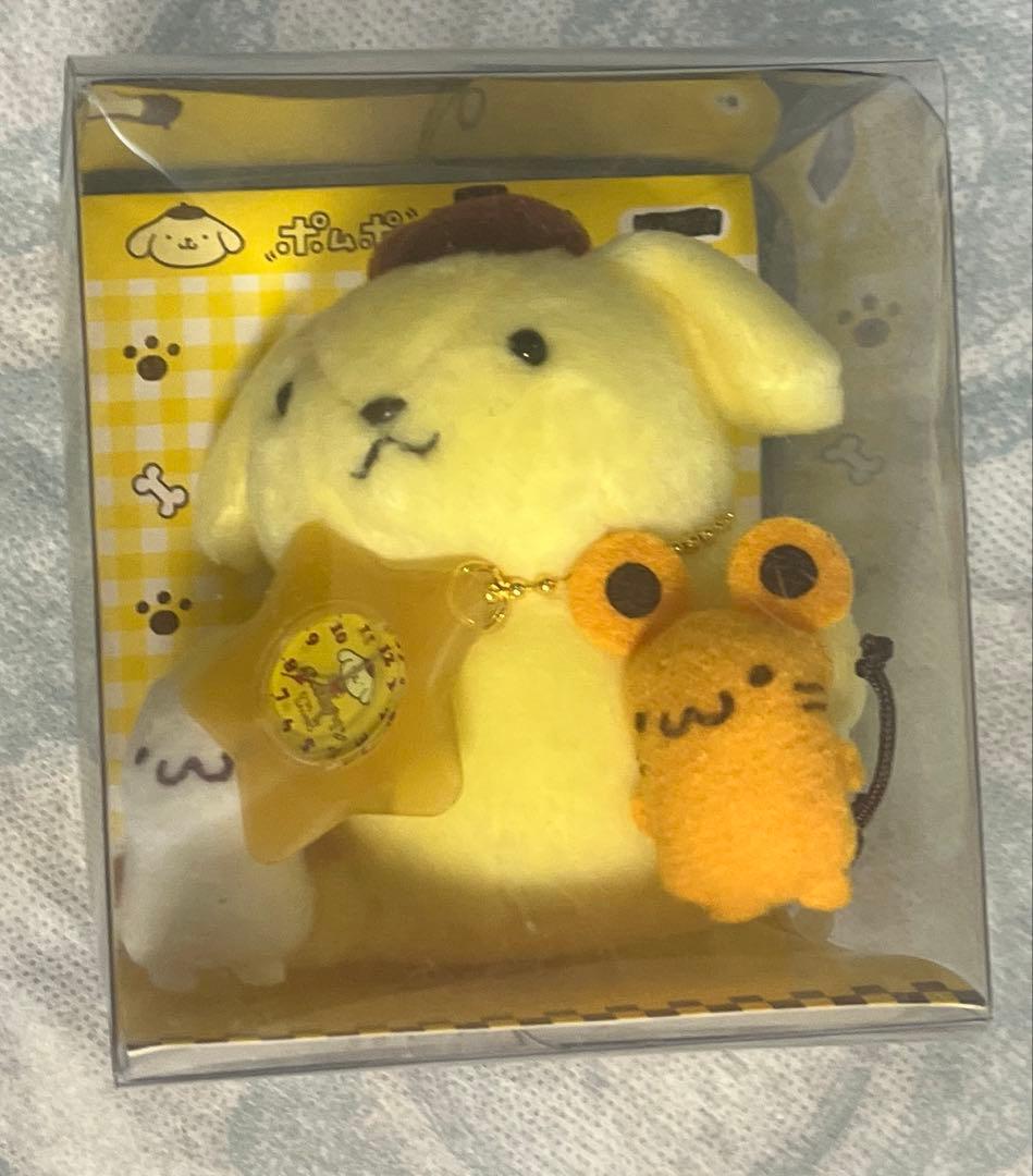 新春セール❗️【激レア・箱入り・美品】ポムポムプリン　時計　マスコット