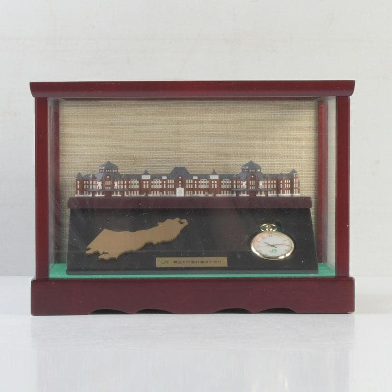 JR東日本旅客鉄道記念品　東京駅ジオラマ　懐中時計　C　9285