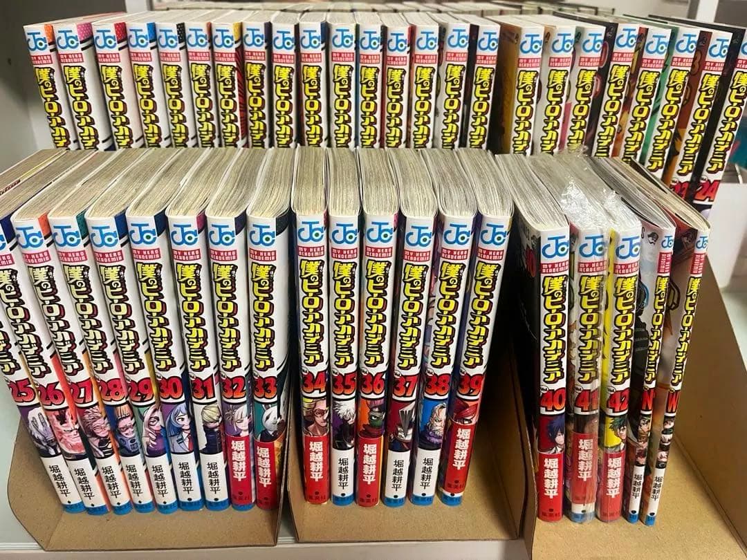 僕のヒーローアカデミア 全巻 1-42巻＋映画入場者特典本2冊