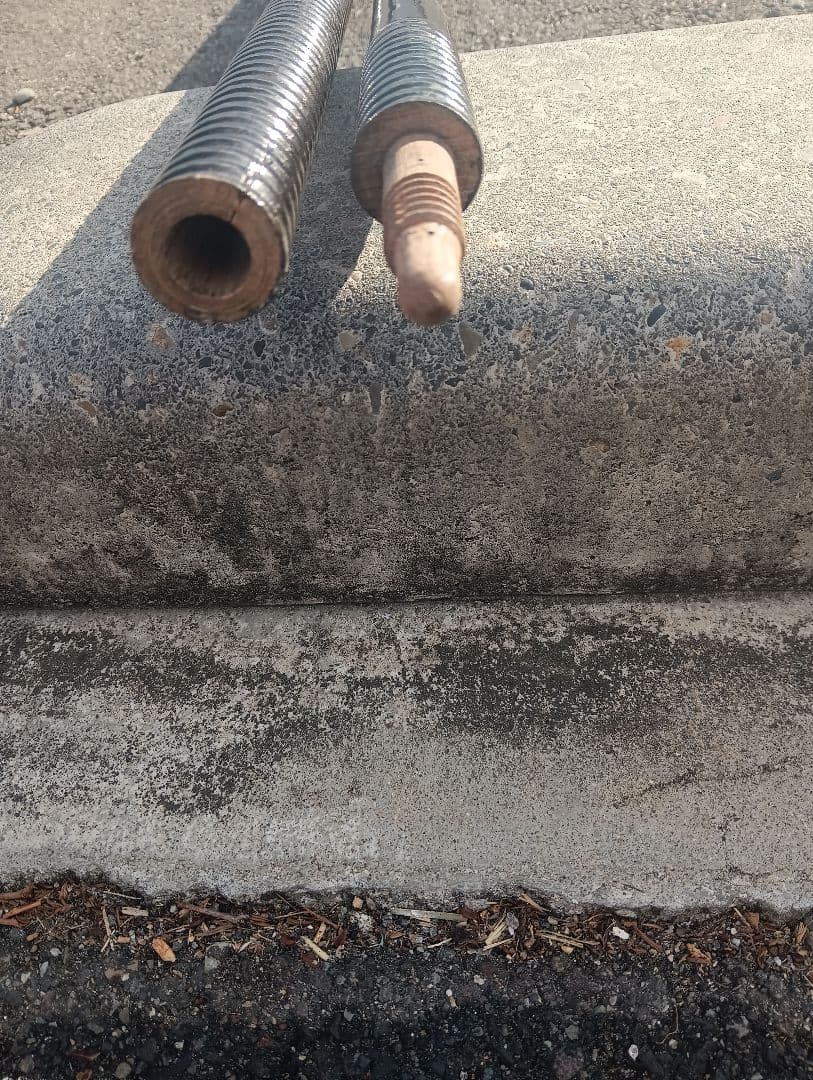 旗棒 旗竿　木製　金具　軍旗