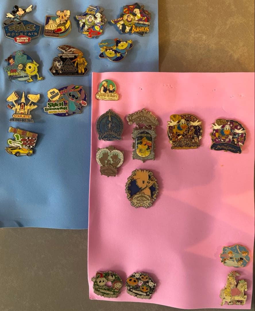 ディズニー　ピンバッジ　まとめて