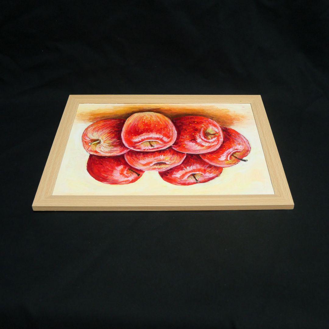 油絵 油彩 油彩画 絵画 絵【七つの林檎】