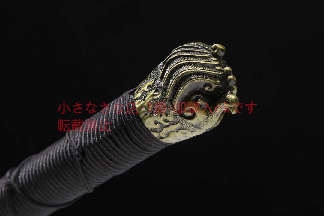 竜鳳漢剣方形紋高マンガン鋼 古兵器 武具 刀装具 日本刀 模造刀 居合刀