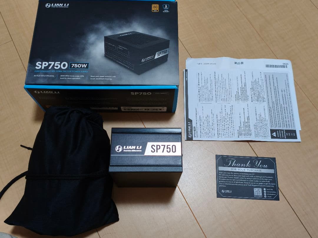 LIAN LI SP750 750W SFX 電源ユニット