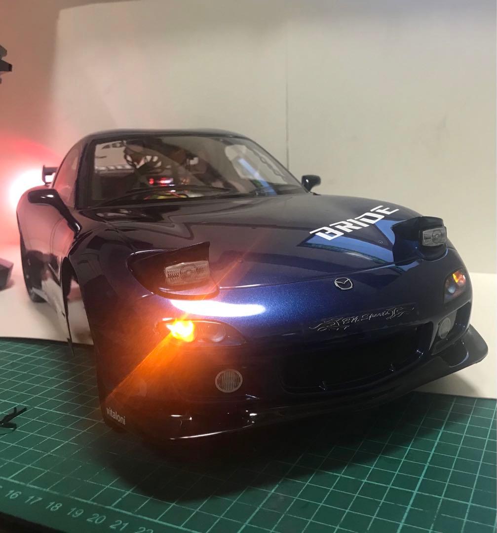 ラジコン タミヤ TT-02 入門者向け新品セット マツダ RX-7 MX-6④