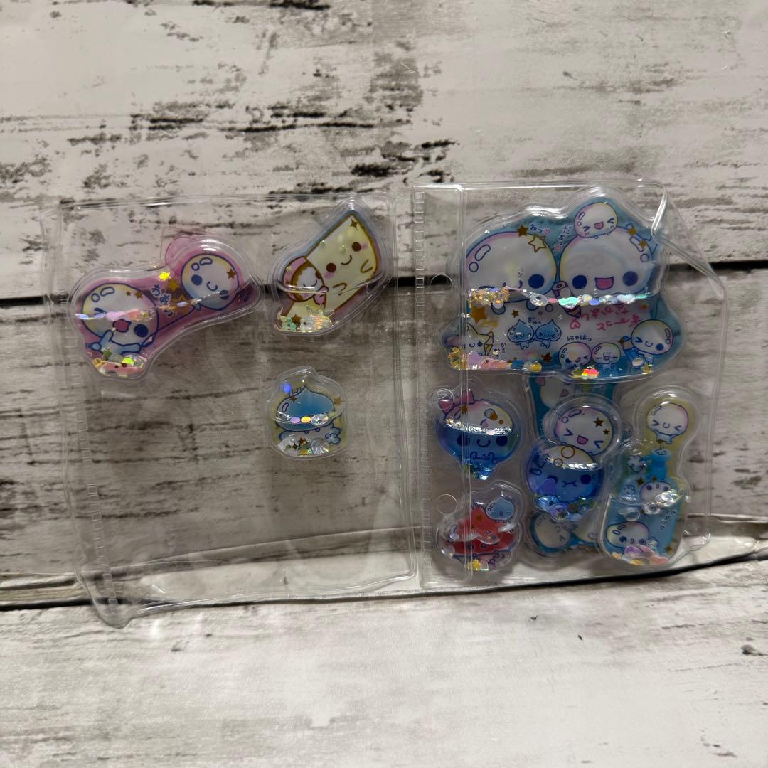 ボンボンドロップシール　シール帳　完成品　サンリオ　たまごっち　しずくちゃん