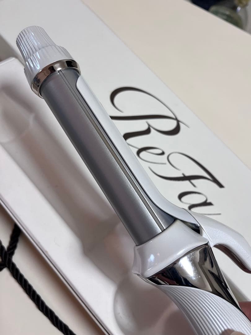 ReFa カールヘアアイロン RE-AF00A ホワイト　26mm