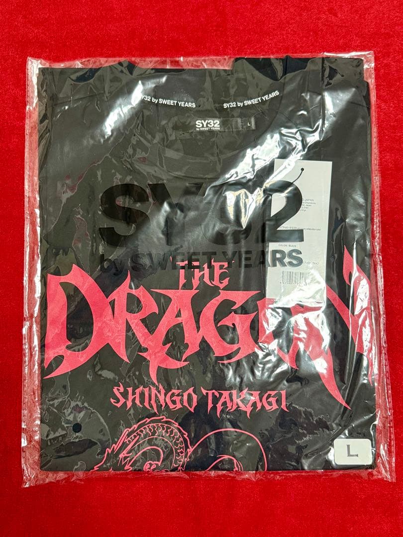 新品未使用 鷹木信悟選手 デビュー20周年記念Tシャツ Lサイズ SY32