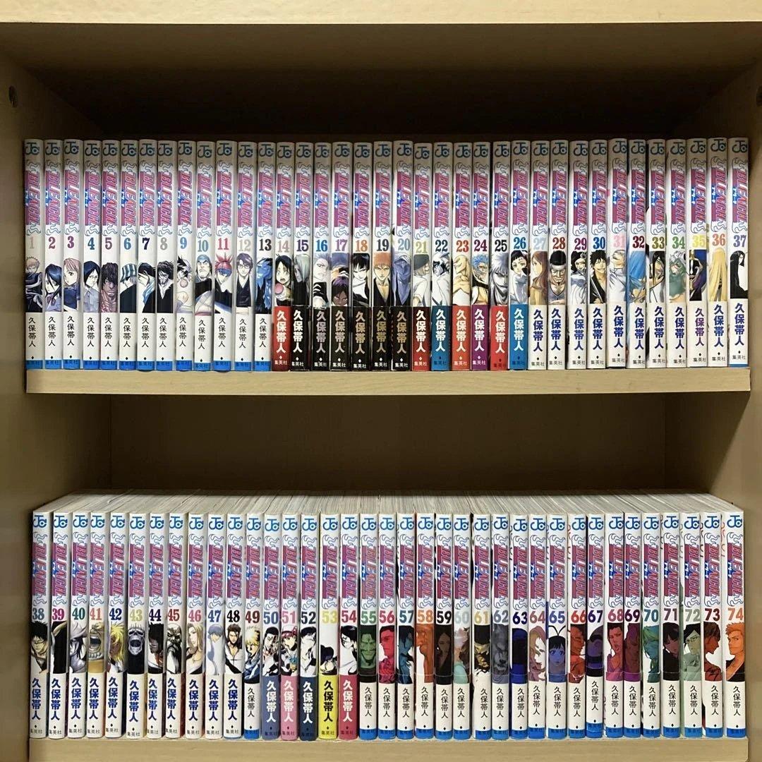 希少❗️全巻初版❗️ブリーチ全巻1〜74巻 久保帯人