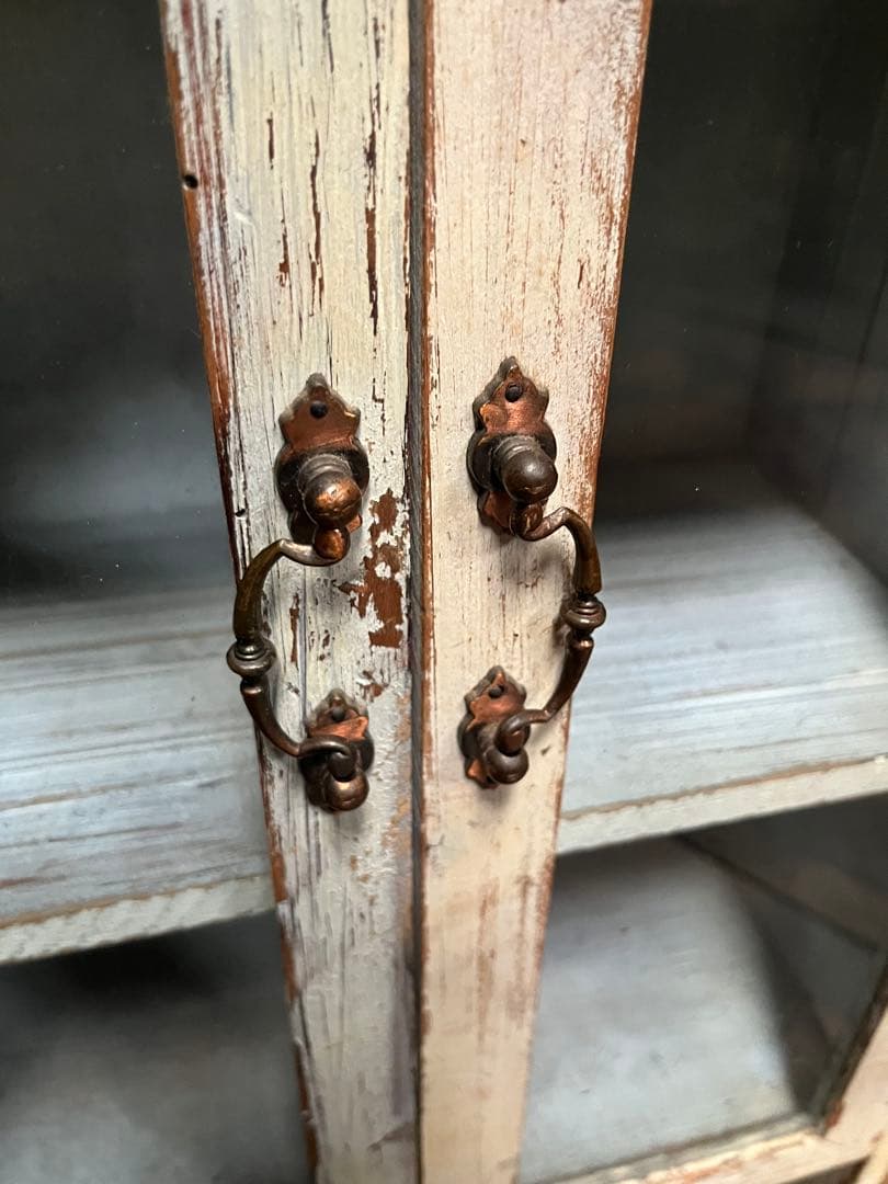 sarah＊キャビネット 飾り棚 インテリア 白家具 ショーケース