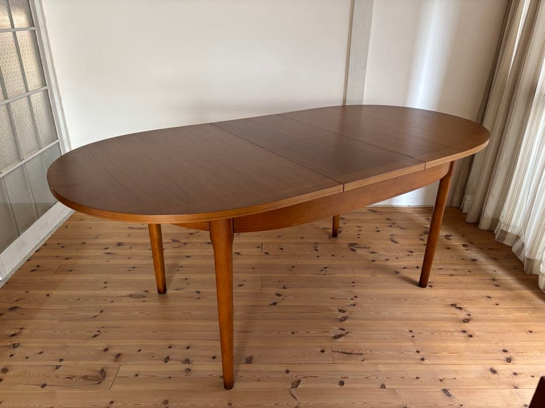 S.F.LTD/ストーンヒルファニチャー　オーバルエクステンションテーブル