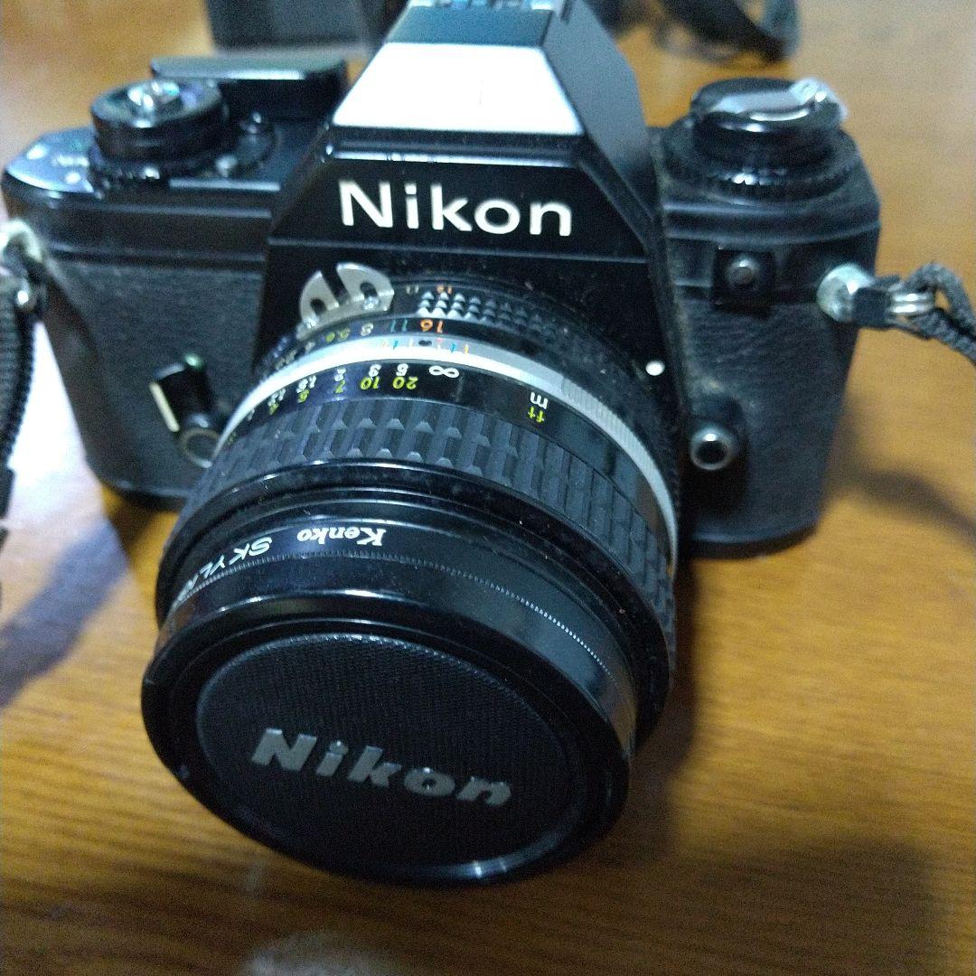 マロンNikon フィルム一眼レフカメラセット　ジャンク品