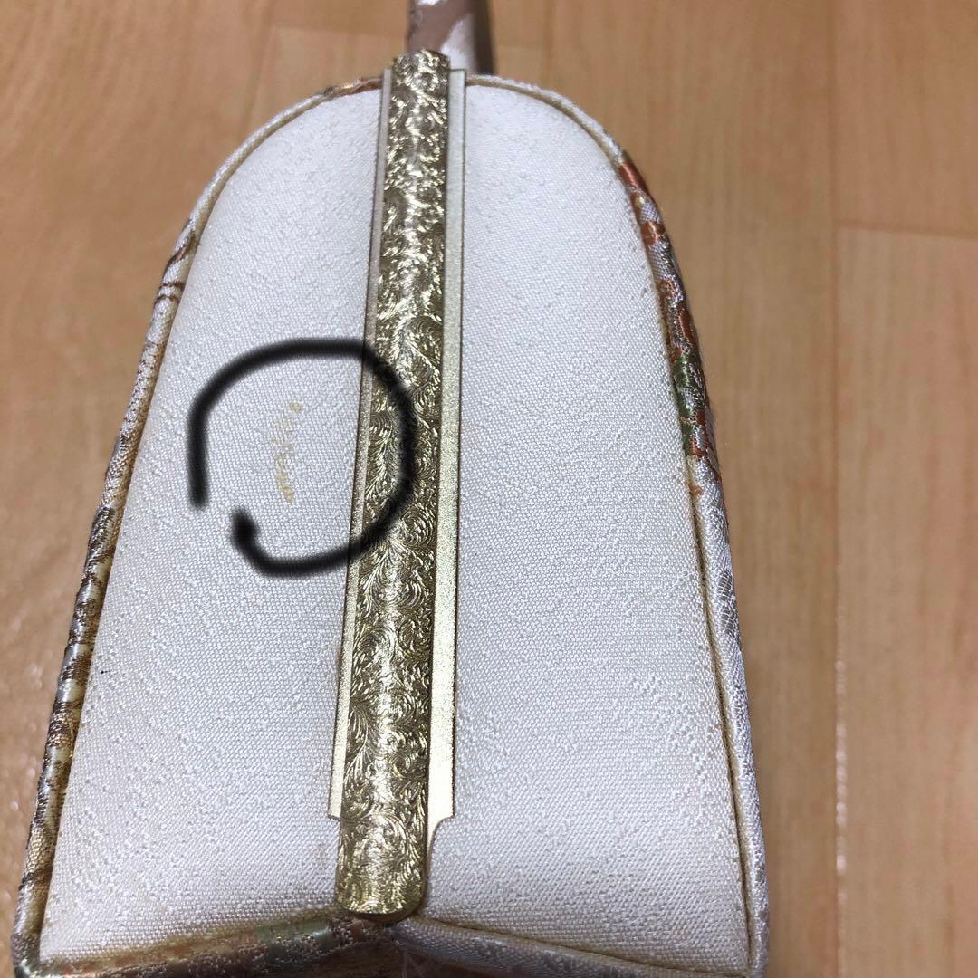 紗織　草履バッグセットゴールド　Mサイズ