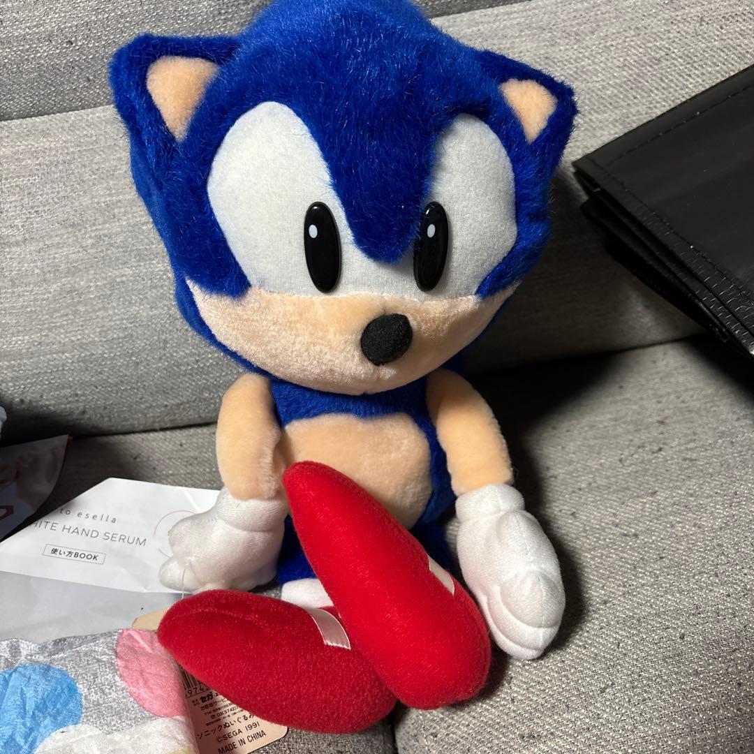 SEGA ソニック　ぬいぐるみ　1991年