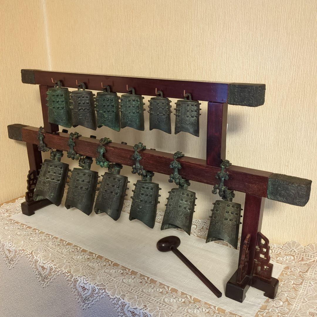 中国古代楽器　編鐘