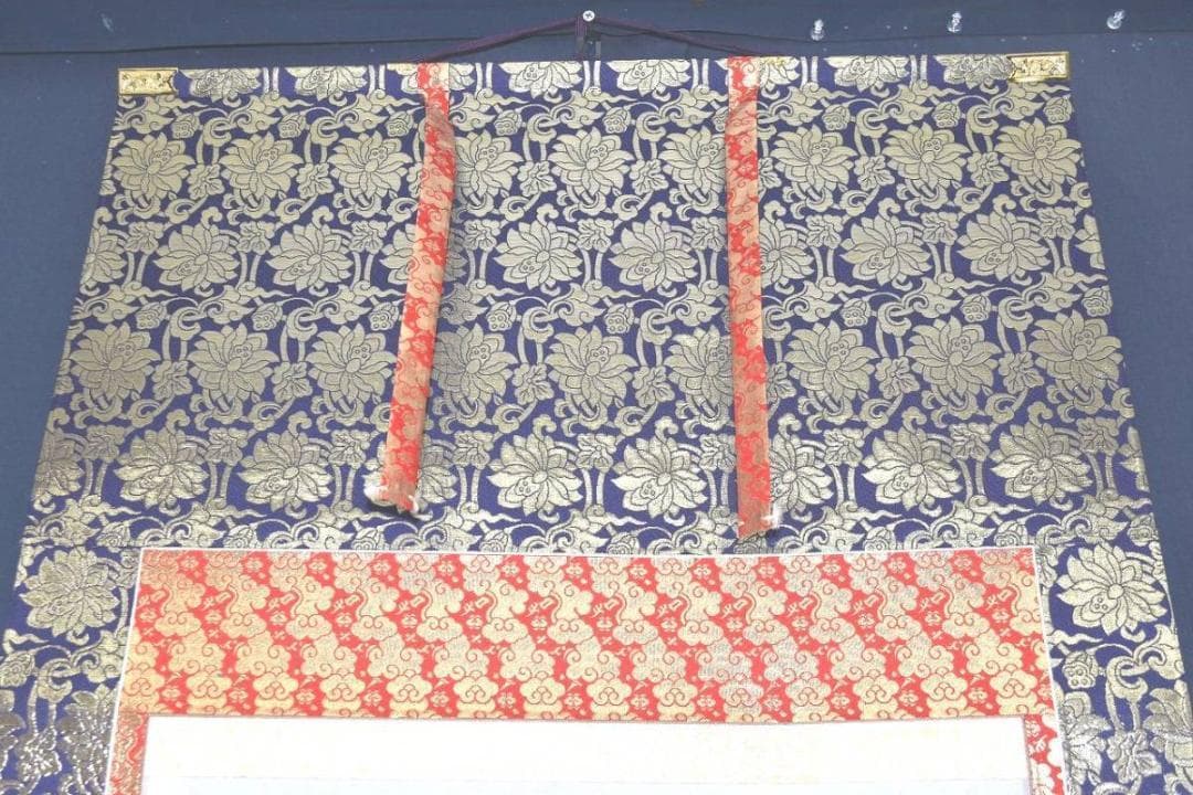 西国 三十三ヶ所/西国三十三箇所霊場集印肉筆掛軸/掛軸/名家伝来/AA-375