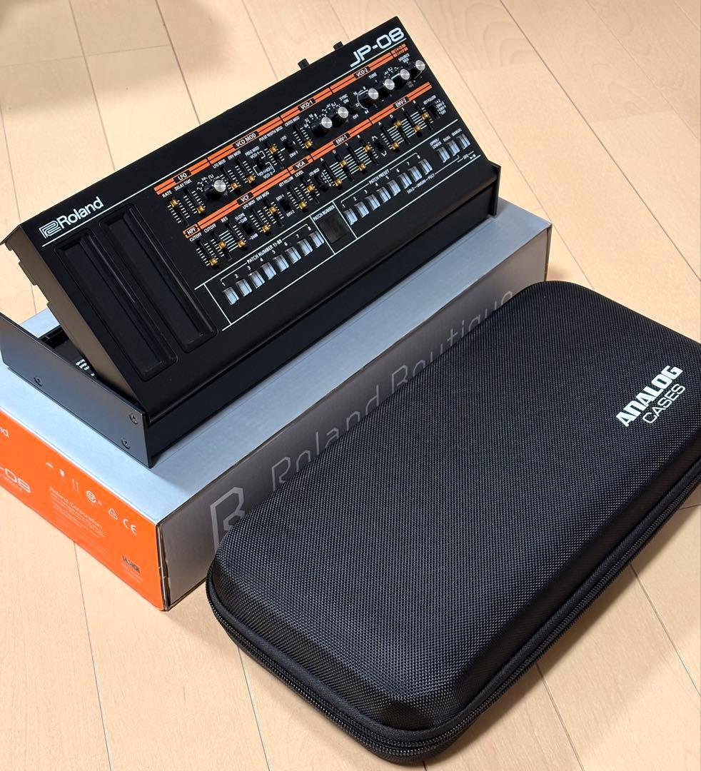 Roland JP-08 & DK-01 & Analog Cases専用ケース