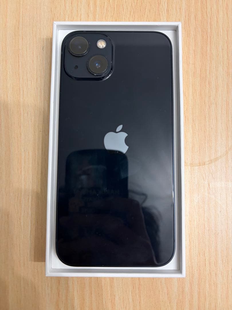 Apple iPhone 13 ミッドナイト 本体 充電ケーブル付き