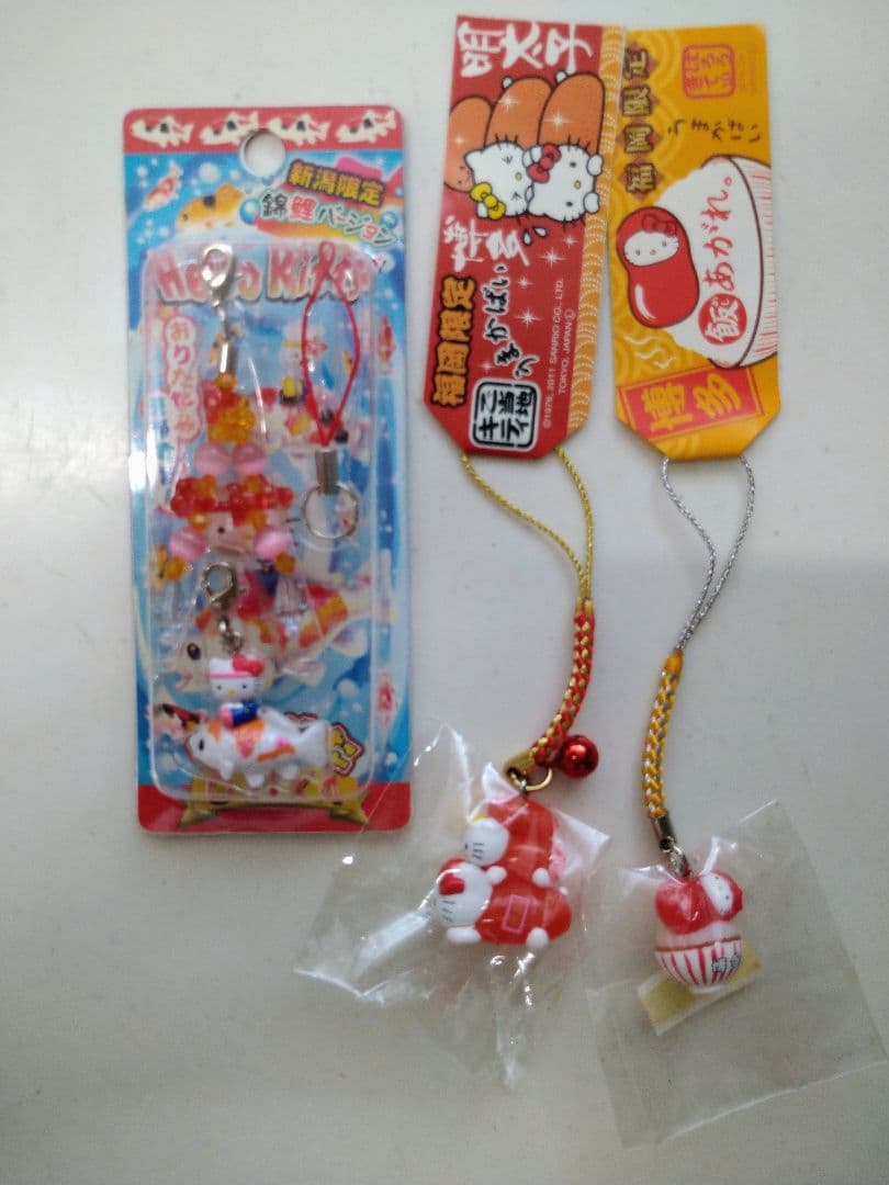 ご当地キティ　ストラップ　まとめ売り
