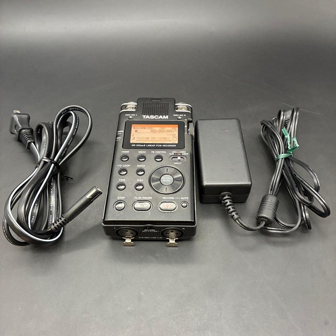 DR-100MKII TASCAMハンディレコーダー 4GB SDカード付属