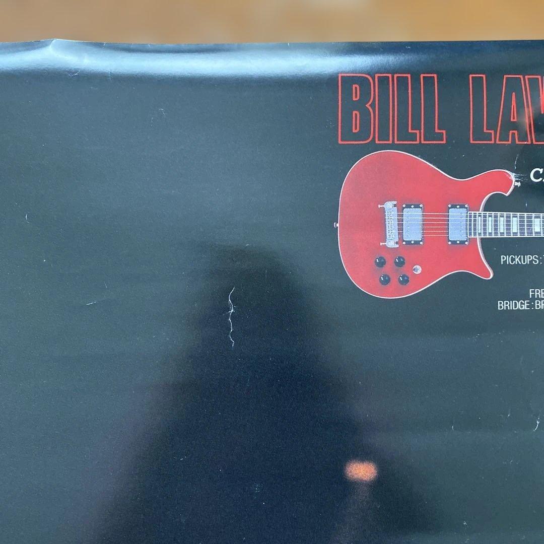 Bill Lawrence 森高千里モデルギター　販促用ポスター　当時物