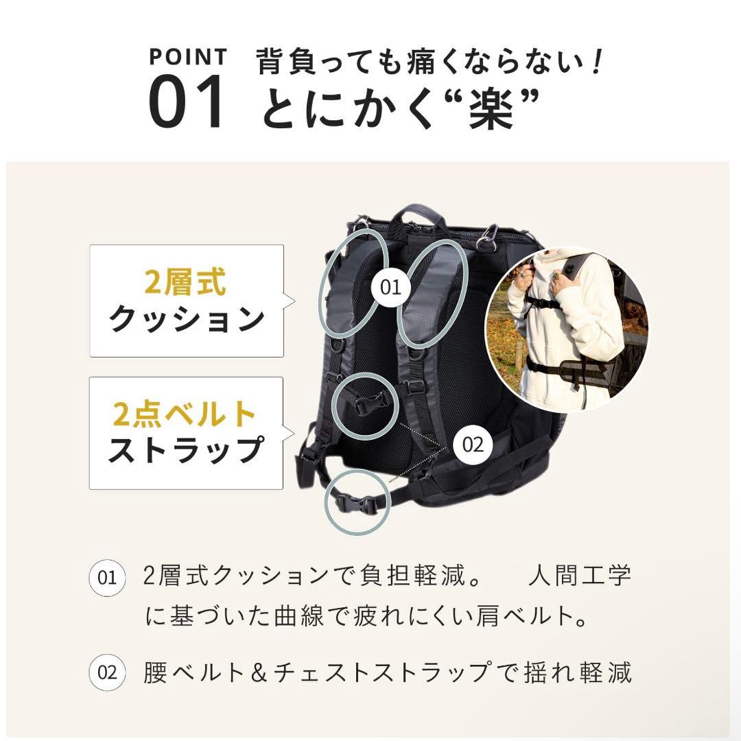 AIRBUGGY 3WAYバックパックキャリー デニム柄