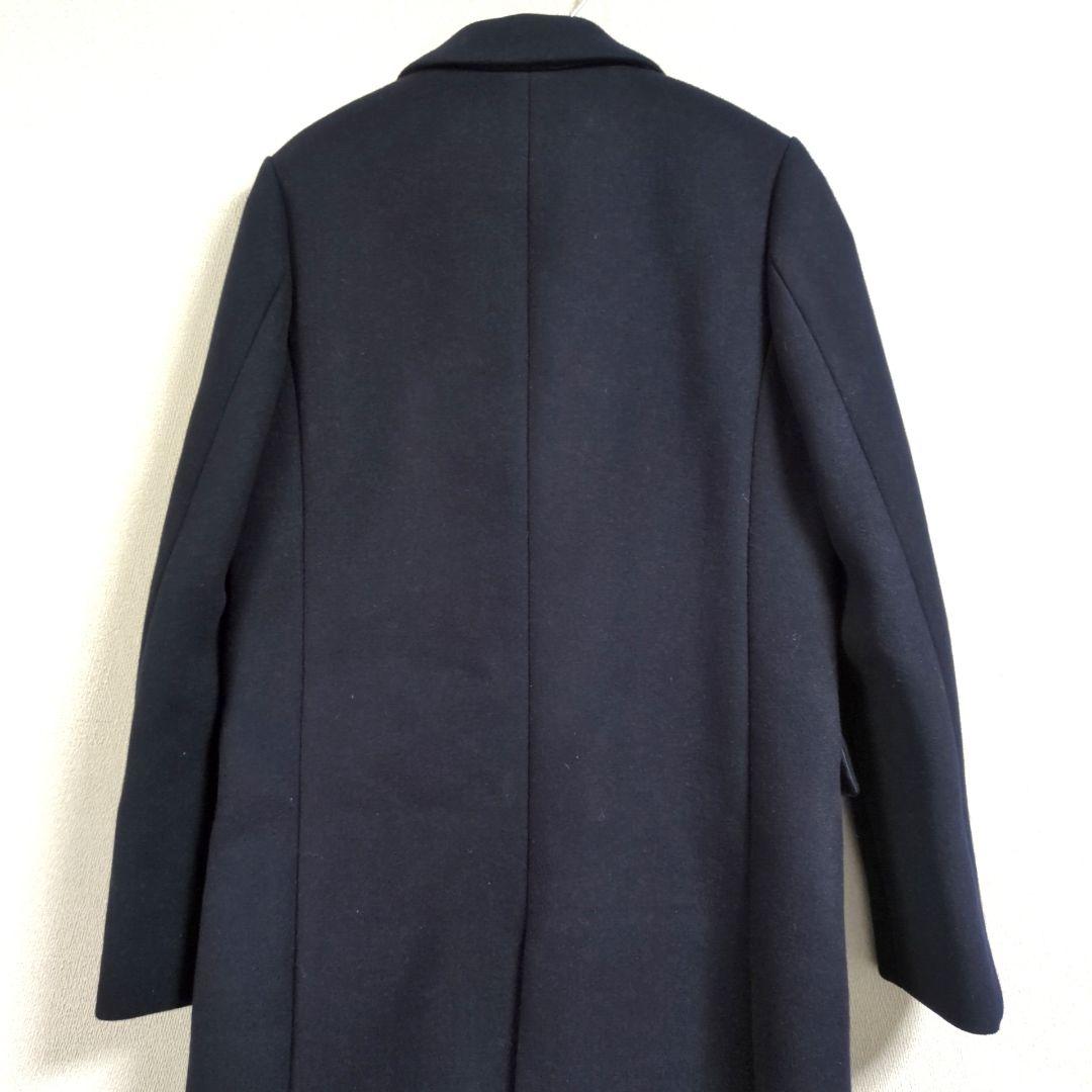 新品　М　38　ユナイテッドアローズ　チェスターコート　紺　ネイビー