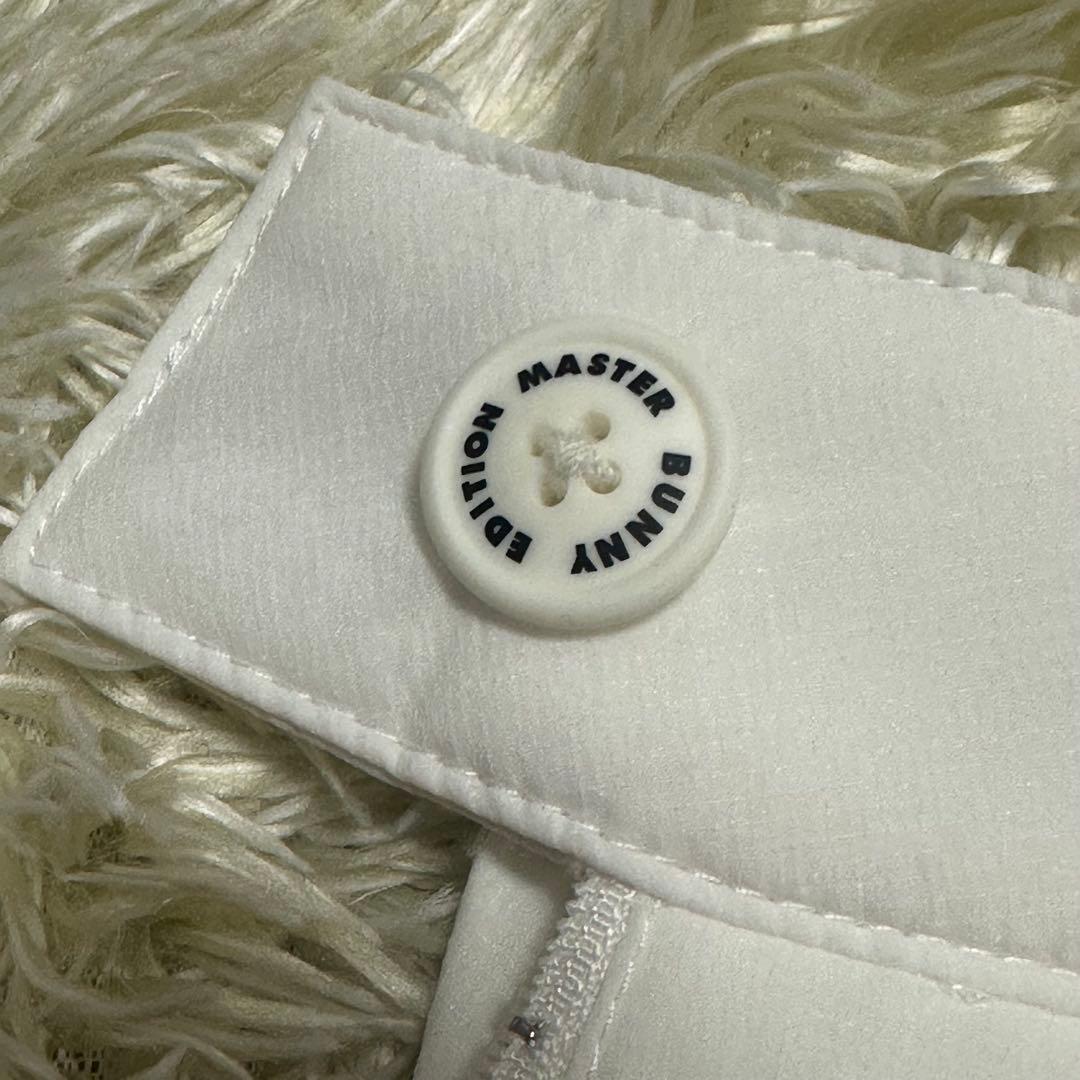 新品未使用　中綿入　ホワイトプリーツスカート Ｌ　新品タグ付　サイズ2