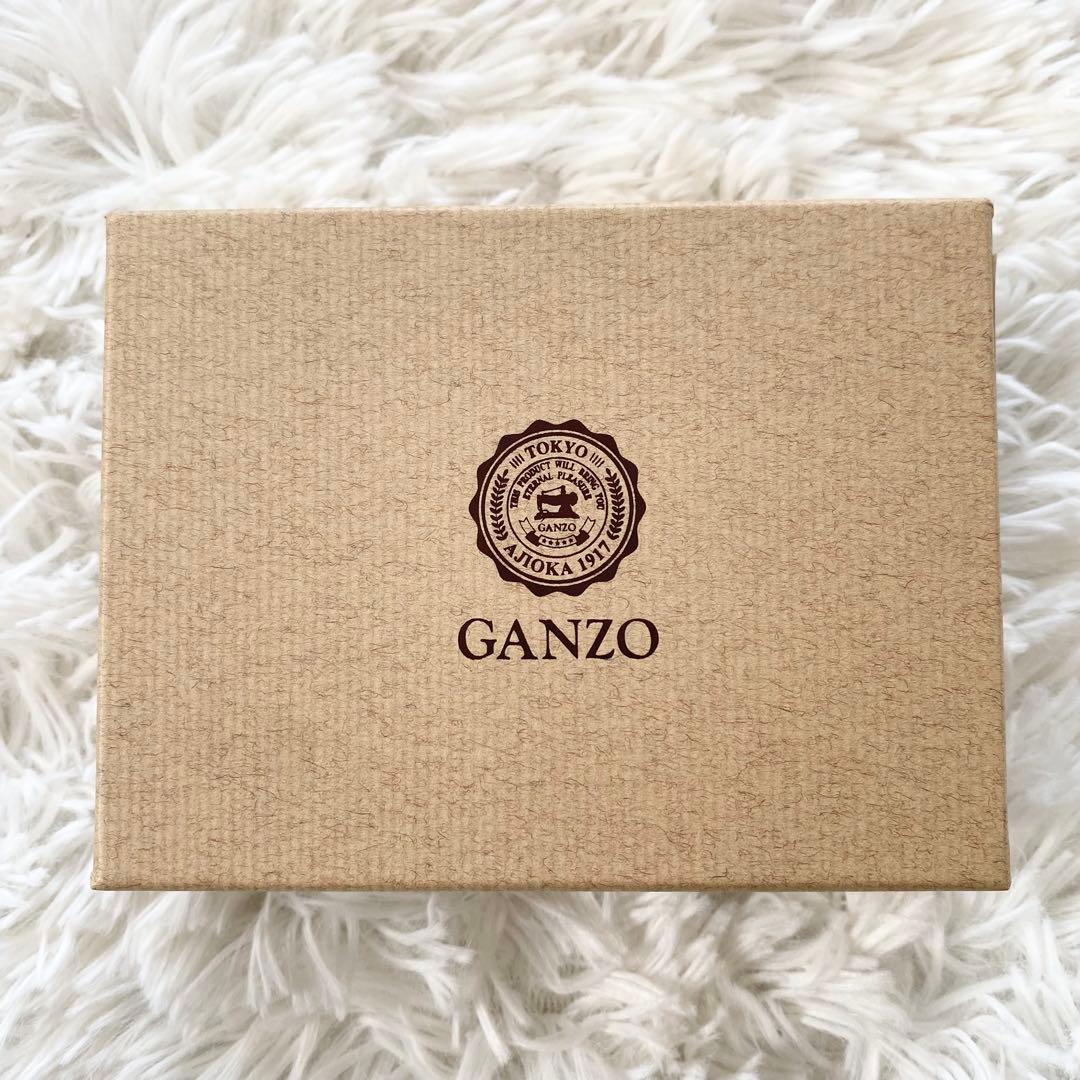 【新品未使用】GANZO ガンゾ キーケース シンブライドルレザー ブラック