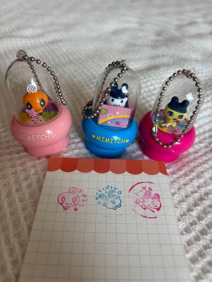 平成レトロ！希少！美品！たまごっち　キーホルダー　スタンプ　バラ売り可