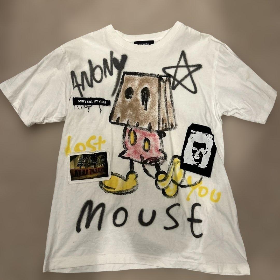 guernika Tシャツ ホワイト ミッキーマウスデザイン