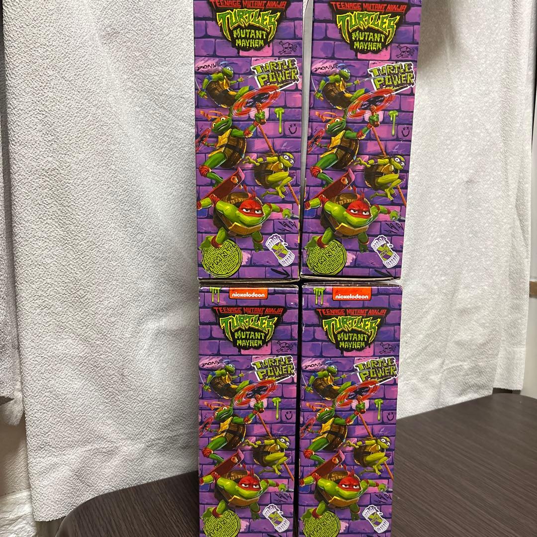 希少‼️タートルズ ミュータントパニック スケボー RC フィギュア4つセット