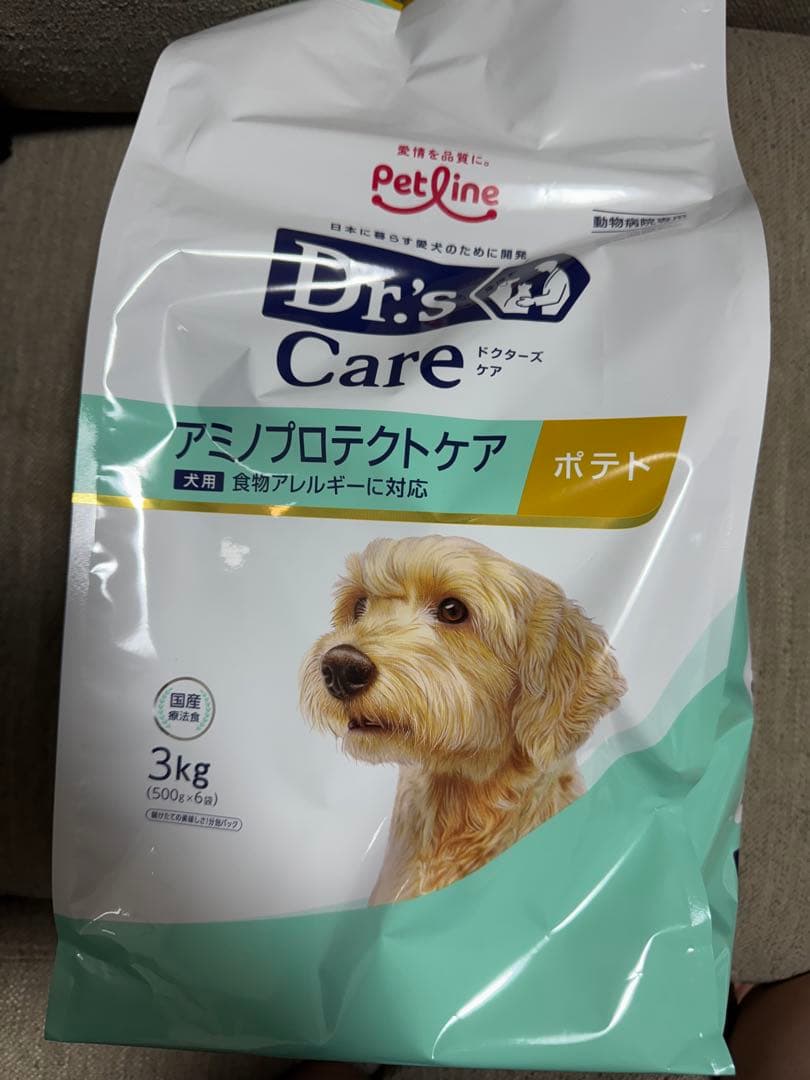 ドクターズケア　犬用　アミノプロテクトケア　ポテト　3kg (500g×6袋)