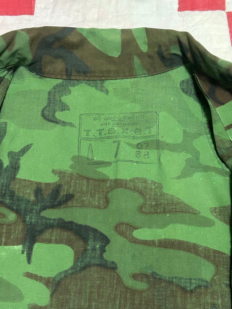 1960年代 米軍アドバイザー ARVN　BDQレンジャー　コットンポプリン