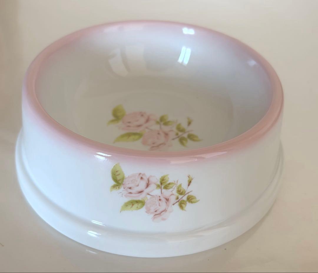ダイアナローズペット食器1個陶器