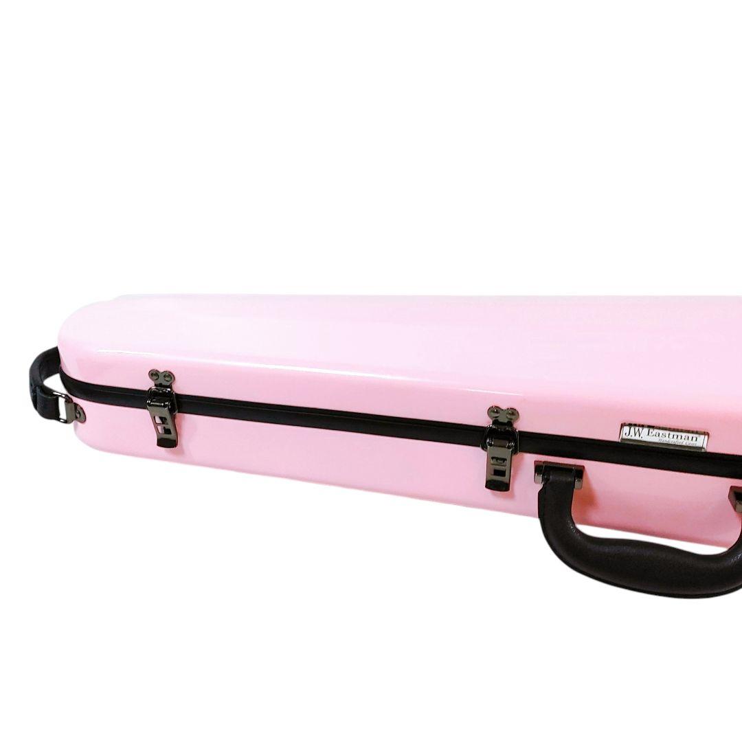 J.W.EASTMAN バイオリンケース 4/4サイズ 弦楽器　ピンク