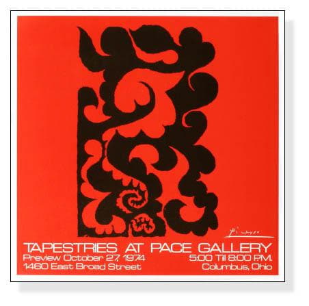 Tapestries at Pace 限定2000枚/ピカソ/ポスター