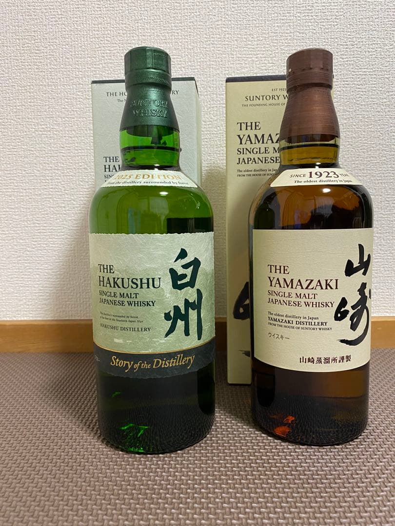 白州Story of Distillery2025・山崎ウイスキーセット