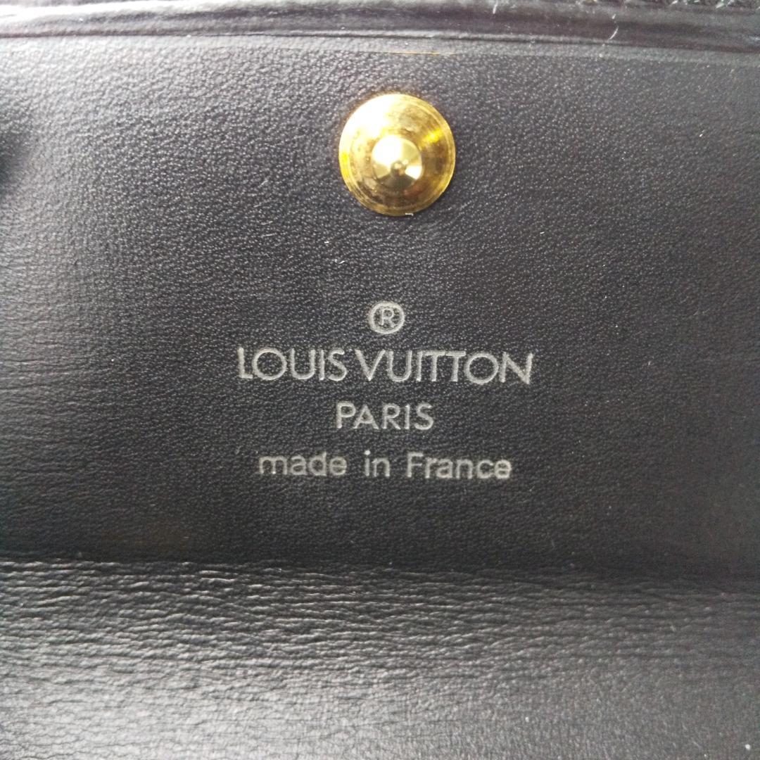 【箱付き】LOUIS VUITTON エピ ミュルティクレ ブラック キーケース