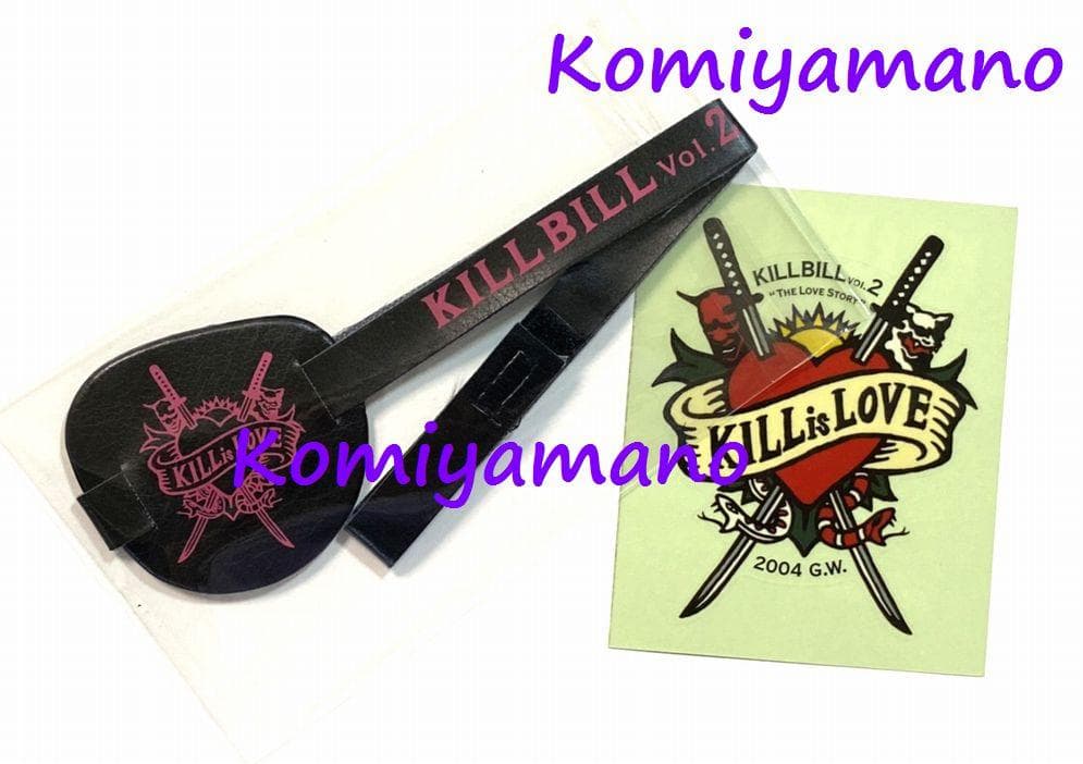 KILL BILL  キルビル ２ プロモ 非売品 アイパッチ 眼帯 + シール