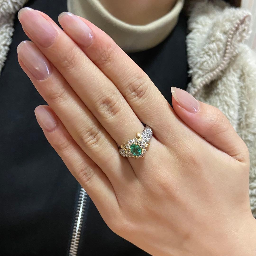 天然 パライバトルマリン 0.64ct×0.72ct P/K 中宝研ブラジル ￼