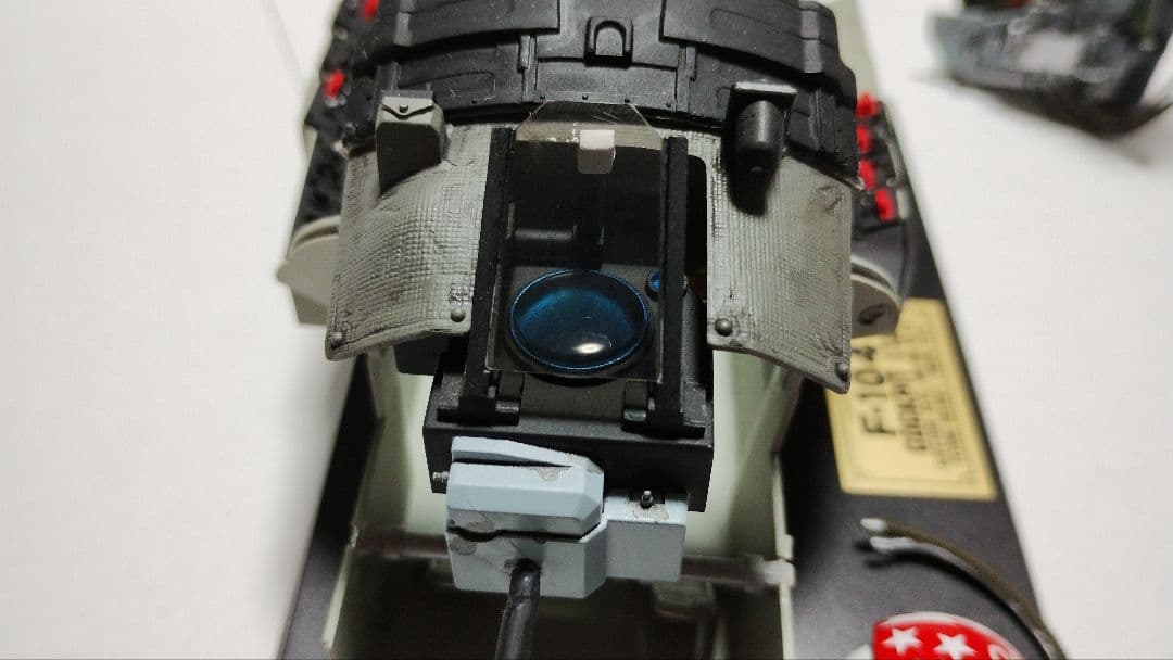 プラモデル完成機　1/12　F-104Gコクピット