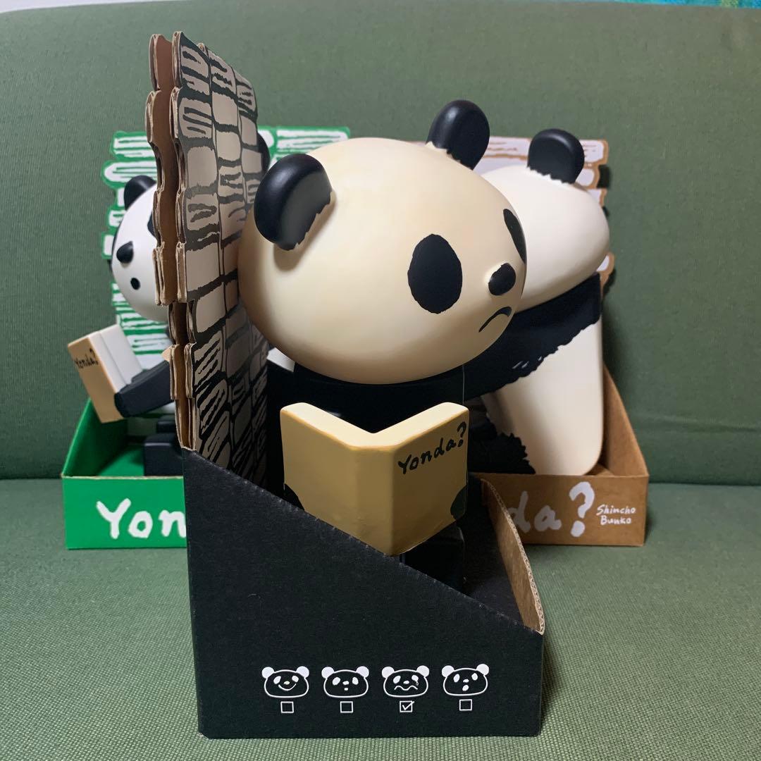 Yonda? Character Doll ソフビフィギュア ３体セット パンダ